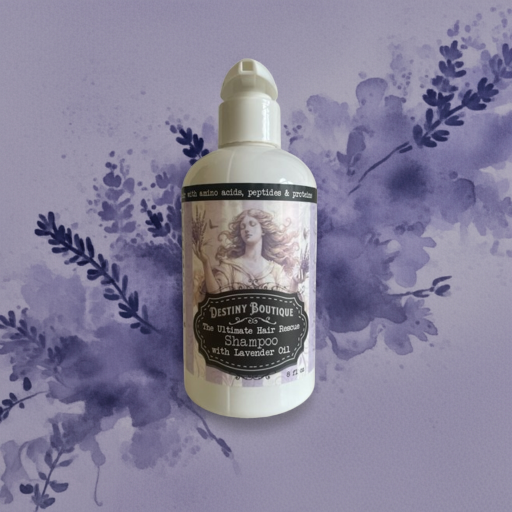 Destiny Boutique Lavender Shampoo 8 fl oz🌸 Sprout Beautiful Hair with Lavender Love! 🌿✨