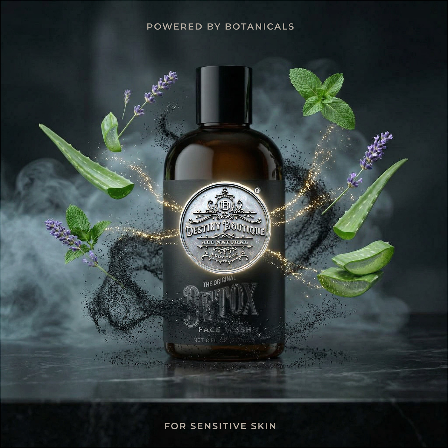Destiny Boutique Charcoal Facial DETOX - Destiny Boutique