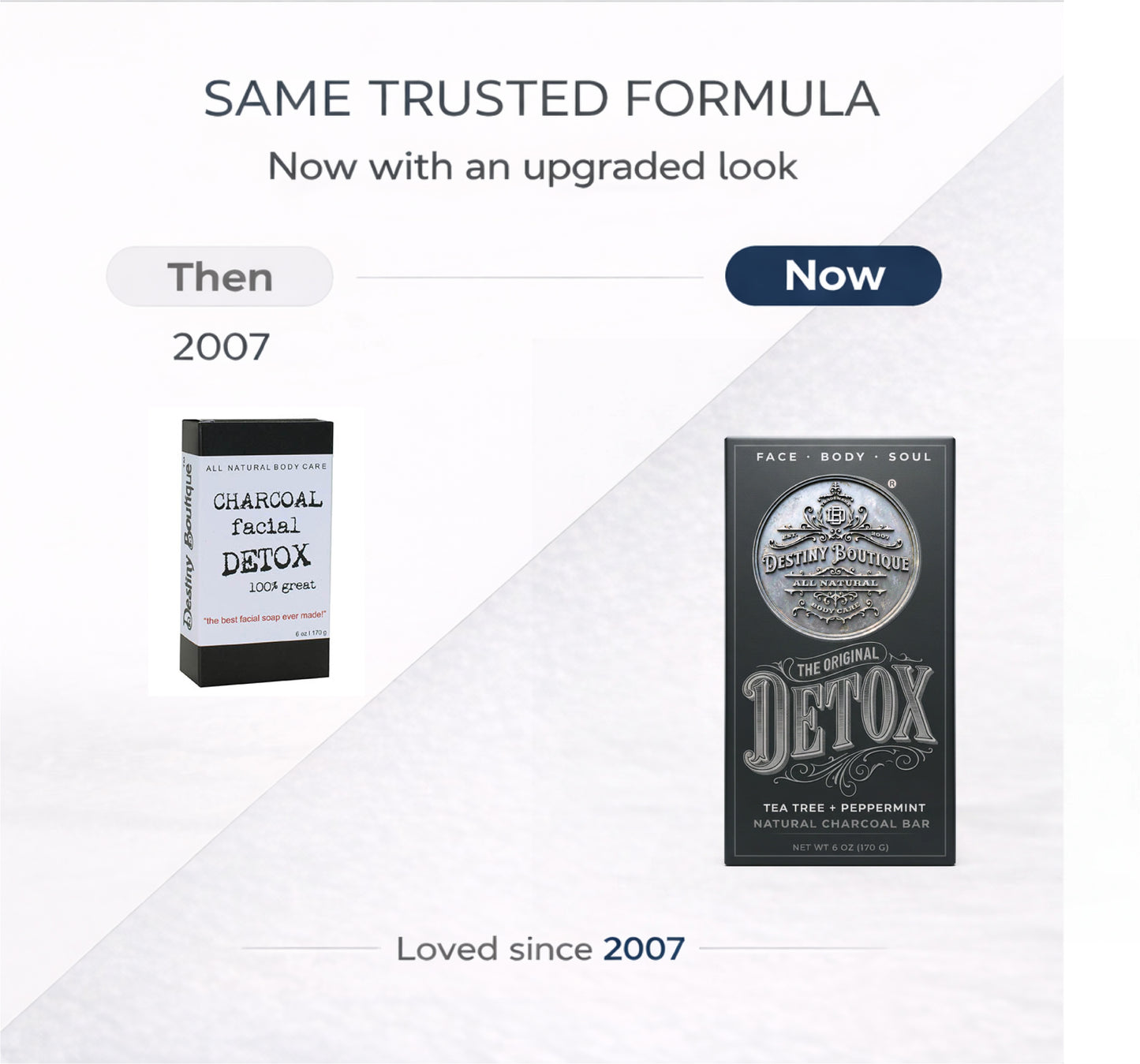 Destiny Boutique Charcoal Facial Soap 6 oz - Destiny Boutique