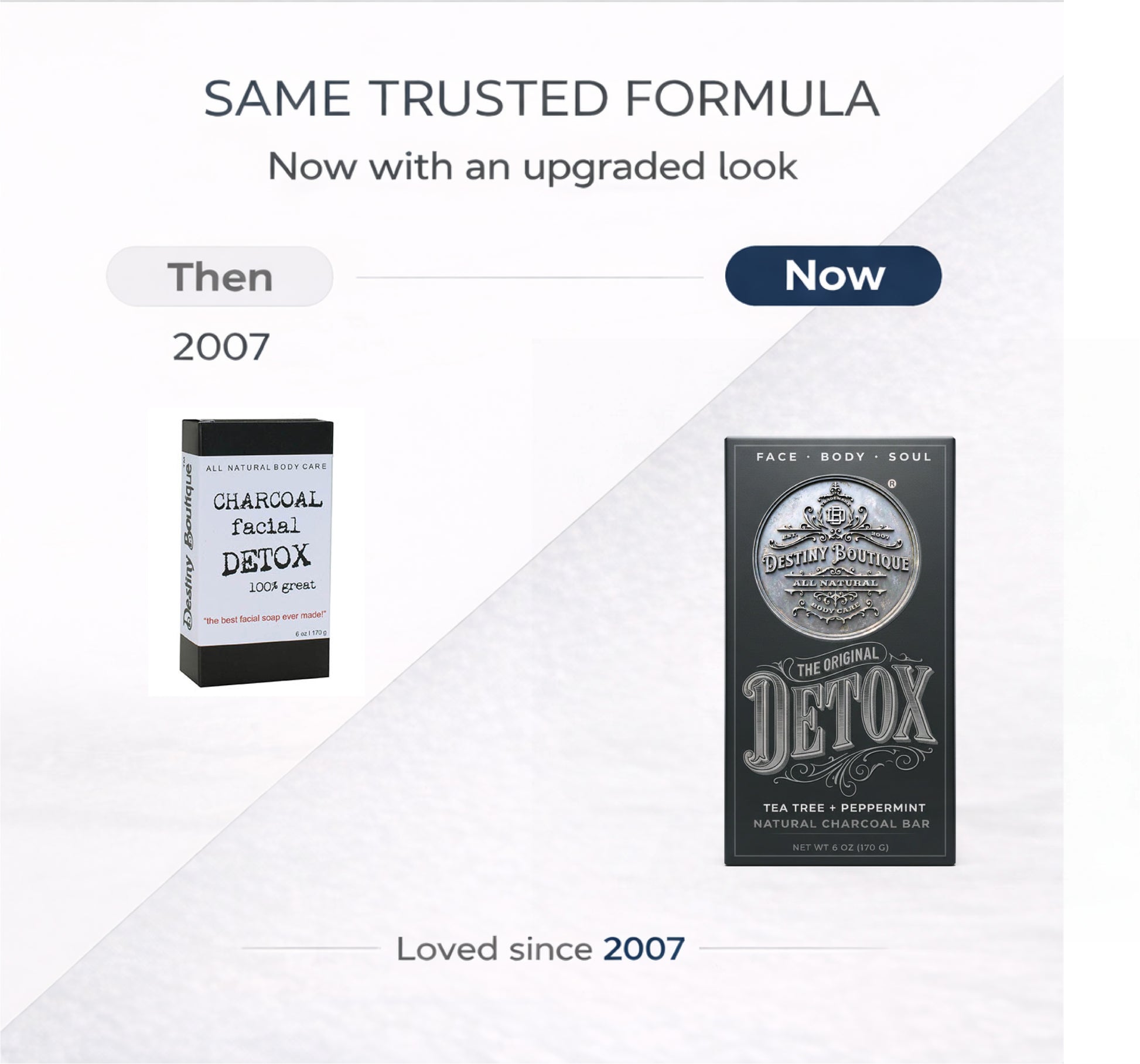 Destiny Boutique Charcoal Facial Soap 6 oz - Destiny Boutique