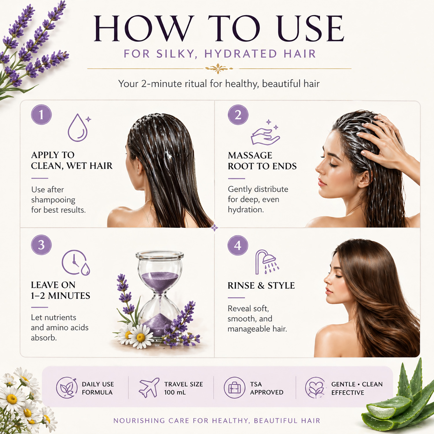 Destiny Boutique Argan Conditioner + Amino Acids — Travel Size (100mL) - Destiny Boutique