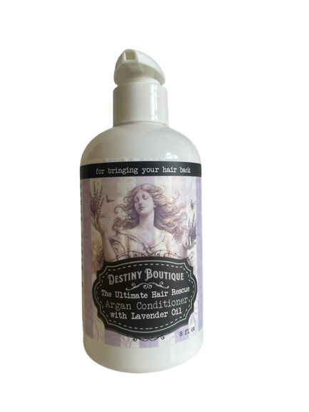 Destiny Boutique Lavender Argan Conditioner 8 fl oz ✨ The Hair Refresh You Deserve! ✨