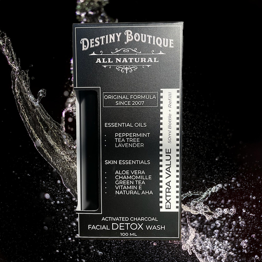 Destiny Boutique  Charcoal Facial DETOX "the best facial wash ever made!"