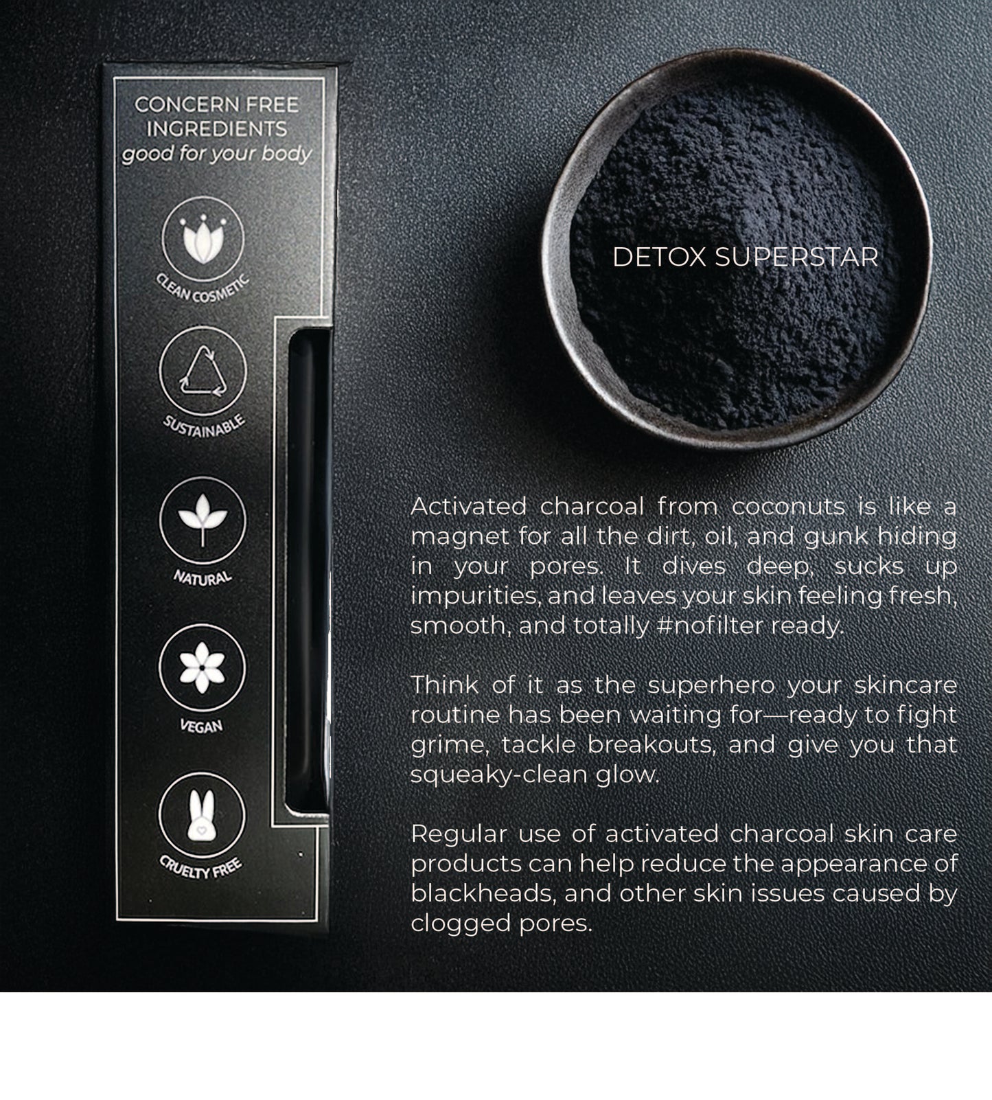 Destiny Boutique  Charcoal Facial DETOX "the best facial wash ever made!"