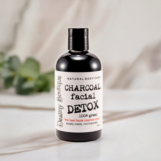 Charcoal Facial DETOX "the best facial wash ever made!" - Destiny Boutique