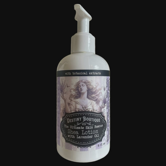 Destiny Boutique Botanical-Infused Shea Butter Lavender Lotion 8 fl oz